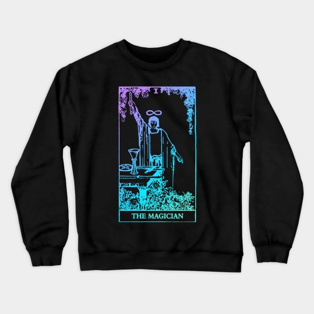 The Magician Tarot Card Crewneck Sweatshirt by srojas26